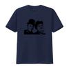 Laurel N Hardy Face Vector Funny Movie Retro Friend Happy T Shirt New Long Or S Vintage Washed Top For Everyday Wear Soft