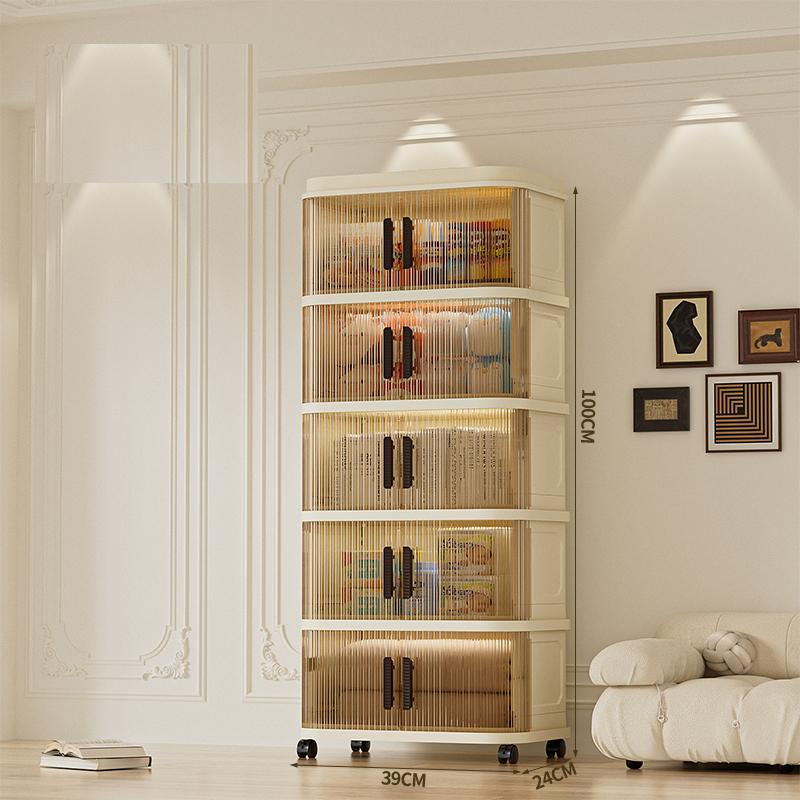 

Складний шафа для зберігання, ящик для зберігання, багатошарова шафа, багатошарова шафа для зберігання одягу, складана прозора шафа для зберігання 5 layers