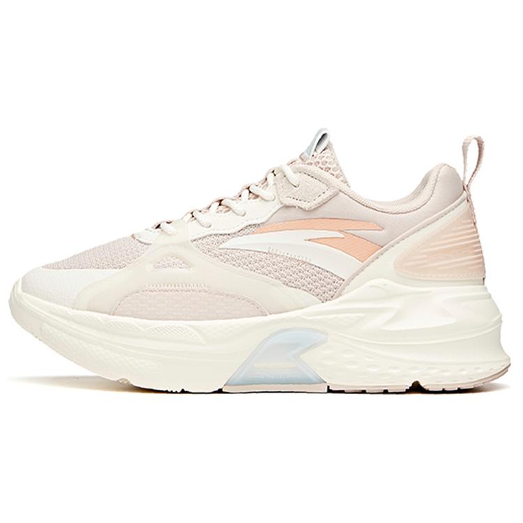 

New Anta Life Collection MIX Fission Cushioning Anti Slip And Wear Resistant Low Top Sports Casual Shoes Women s Ecru 122118812-1 38.5