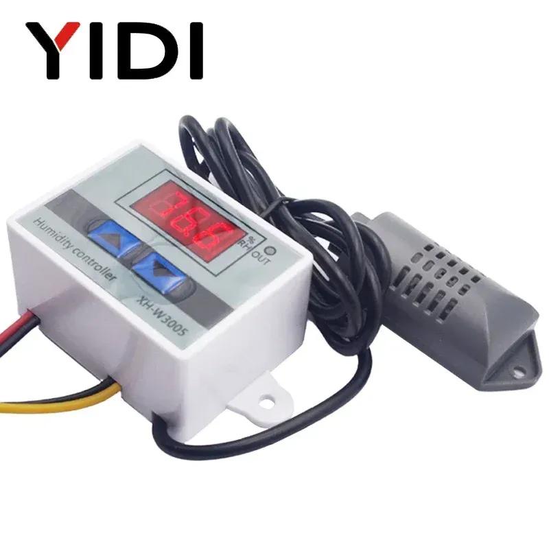 W3005 Afișaj Digital LED Higrometru Controler Umiditate Incubator Senzor Măsurător Detector Control Higrostat 12V 24V 110V 220V