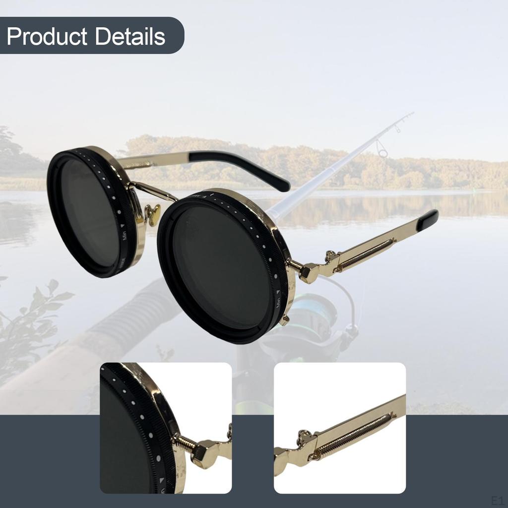 Adjustable Sunglasses Beach for Indoor Outdoor Activities Camping Style A