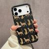 Phone Case For Samsung S26 A17 A26 A36 A05S A06 A15 A35 A54 Ultra Slim Soft Touch Durable Yellow Leopard Case