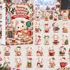 Cute Bunny Pendant Decorations 2026 Advent Calendar, 24 Days Acrylic Rabbit Ornaments Christmas Countdown Kids Calendar 2D Flat Animal Pendants