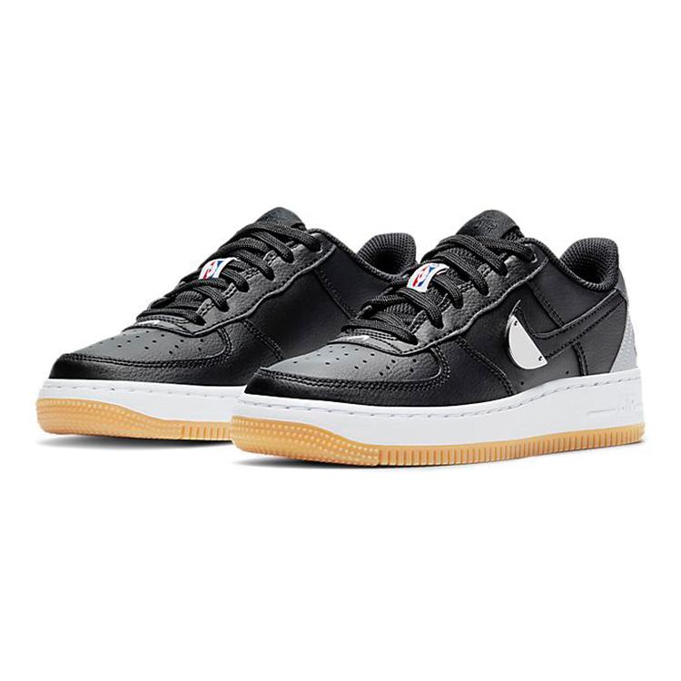 New Nike Air Force 1 Low LV8 Black Wolf Grey GS CT3842-001