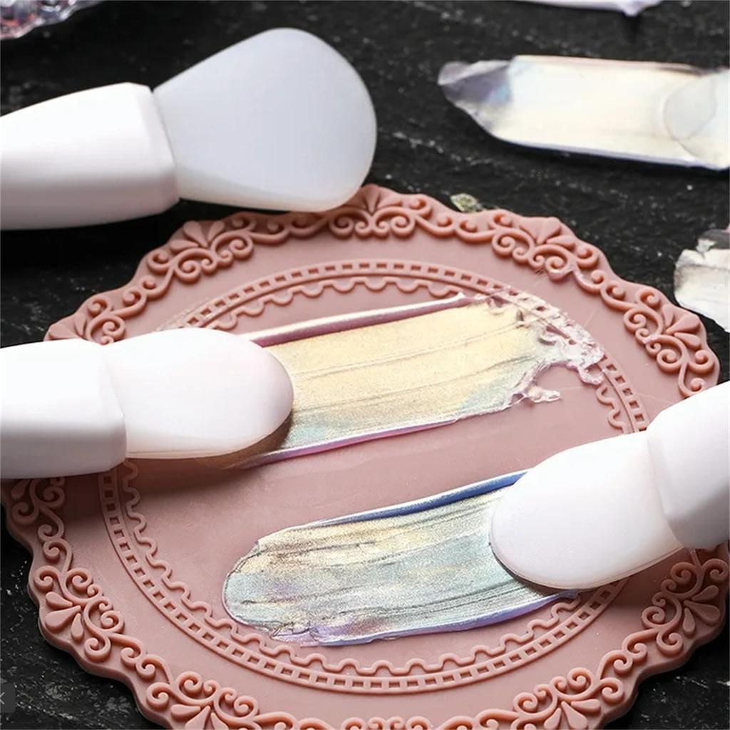 6 Stili Raschietto Sigillo di Cera Cucchiaio in Silicone Cera Lacca Resina Epossidica Cucchiaio per Pulizia Strumenti Multifunzionali per Pulizia Cera Sigillante