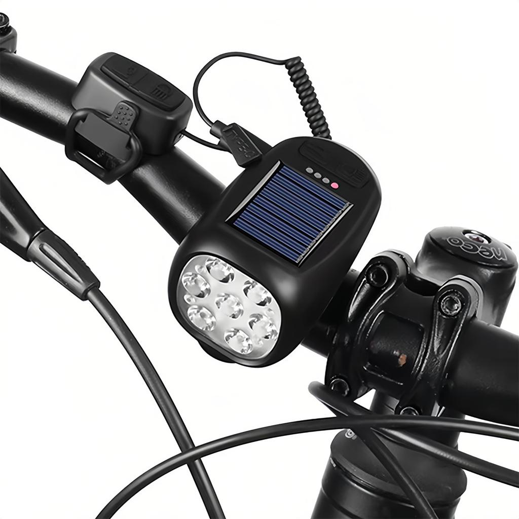 Super Bright  Flashlight, Hand Crank Solar Powered Rechargeable Led Flashlight Portable Spotlight  Emergency Flashlight for Camping Hiking Field Su