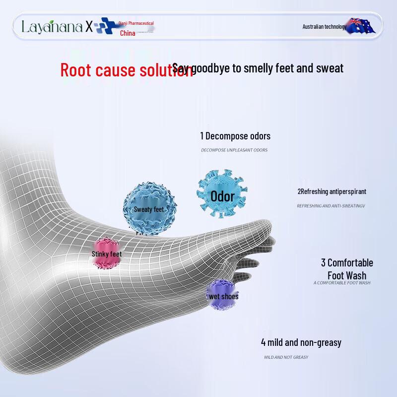 Layanana Potassium Permanganate Foot Treatment Solution