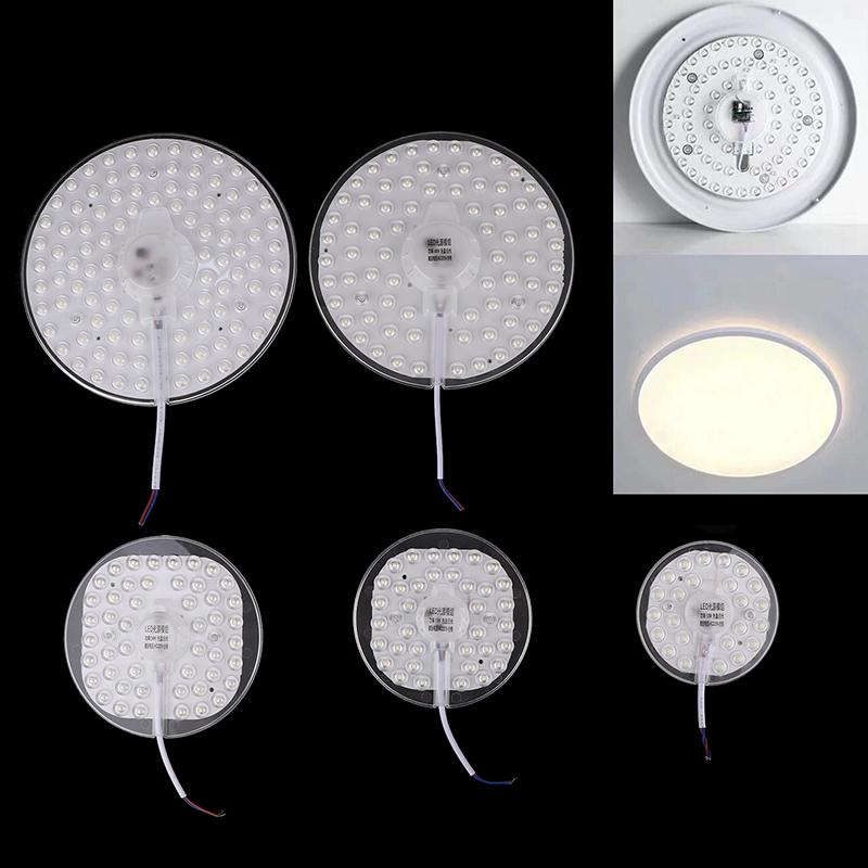 1 Sada Magnetická Přísavka LED Panel Kruhové Prstenové Světlo 12W 18W 24W 36W 48W 72W LED Kulaté Ac220V Stropní Svítidlo Světelný Zdroj