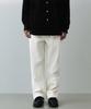 MUSINSA STANDARD [City Workers] Moleskine Tapered Pants [Cream]