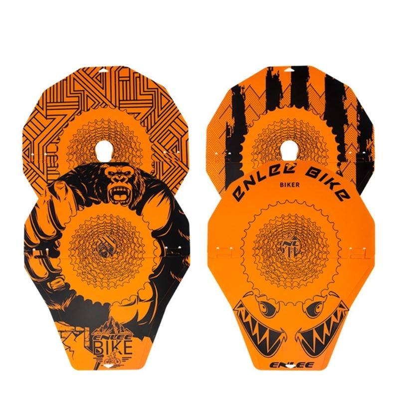 Cubierta de freno de disco de bicicleta, herramientas de lavado de bicicletas anticontaminación para protección de bordes