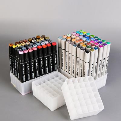 30/36/40/48 Slots Marker Stift Lagerung Halter Pinsel Bleistift Rack Tisch Ständer Organizer Multifunktions Werkzeug