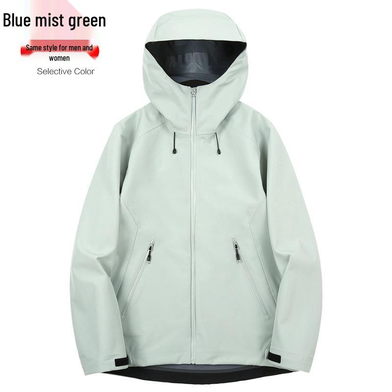 Unisex Soft-Shell Windbreaker: Windproof & Waterproof, Perfect for Spring & Autumn Outdoor Activities