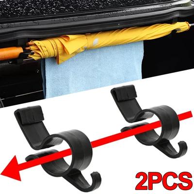 Auto-Regenschirmhalter, universelle Regenschirmhalterung für den Kofferraum, Handtuchhalter, Haken, Autozubehör, interner Aufbewahrungs-Organizer-Halter