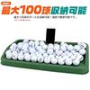 Golf ball tray storage case [can store up to 100 balls] For video shooting apps, elastic, soft rubber, comes with a smartphone stand, perfect for