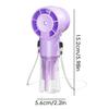 Handheld Personal Mister Rechargeable Mist Fan Reusable Air Cooler Portable Hot Weather Accessories For Daily Use Outdoor