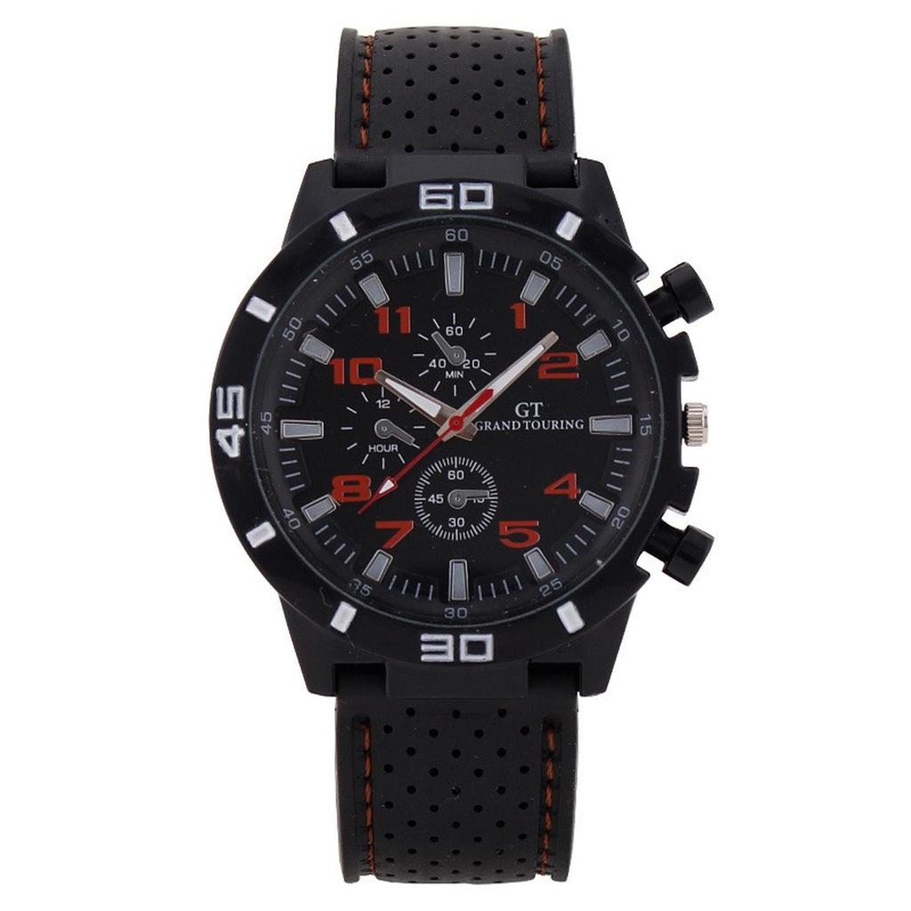 Men's Waterproof Luminous Running Alarm Clock Watch