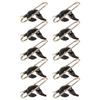 10Pcs Lures Clip Speed Clip for Sea Freshwater Fishing Line Clip Fishing Clip Stainless Steel Fishing Impact Baits Clip