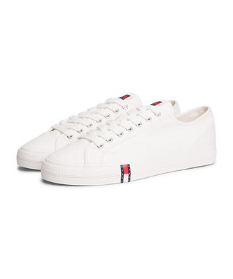Archive Y2K Canvas Sneakers - White T52G1ARS300FT1YBL