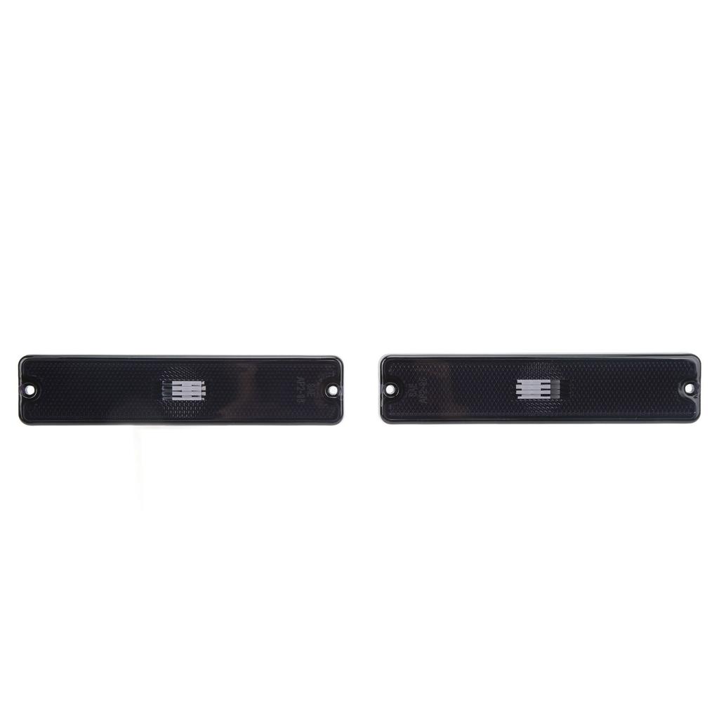 Pair Car Side Marker Light Shade 56001424 Strong Light Transmission Replacement for Jeep Wrangler