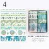 10Pcs / Set Decorative Kawaii Washi Tape Set Sea and Forest Series Japanese Paper Stickers Japanese