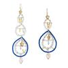 Women's Drop Earrings Alloy Rice Beads Geometric Long High Quality Vintage Earrings