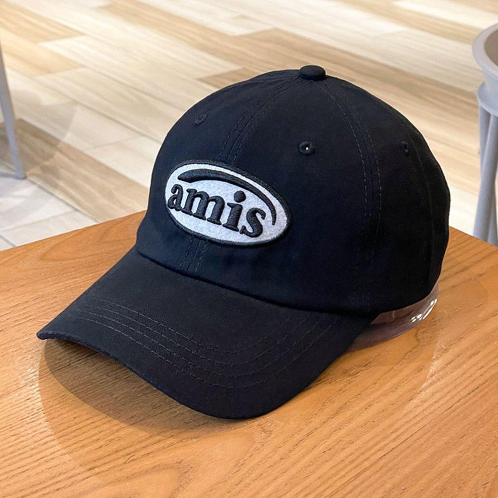 Breathable Baseball Cap Embroidery Peaked Hat Casual Snapback Hat for Men Women