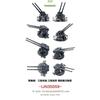Bunker Studio 1/350 Japanese Type 10 12cm Twin Anti-Aircraft Gun Set, Plastic Model Parts, BSTIJN35059