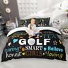 Homewish Sports Theme Duvet Cover Set For Kids Teen Boys 2Pcs/3Pcs Baseball Hockey Basketball Bedding Tennis Football Bed Set