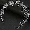 1PC Women's Silver Vine Headband, Party Application, Bridal Wedding Flower Headband, Hair Accessories Jewelry