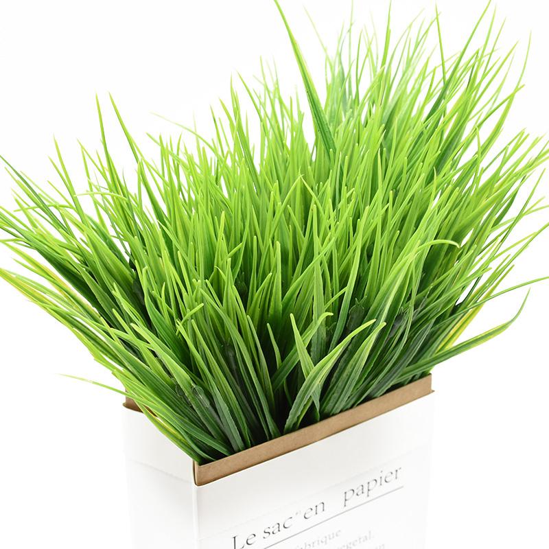 2/4pcs Plastic Grass Household Products Vase Home Decor Christmas Craft Supply Wedding Decorative Flower Artificial Plants Cheap