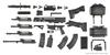 Tomytec Little Armory x Whiskey Project LAL07 BREN2 Type Whiskey Project Scale Unpainted Assembly Runner Kit 337065 .ver 1/12