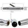 Universal Motorcycles Tapered Slip-on Exhaust Muffler Pipe For Harley Bobber Chopper Cafe Racer Racing