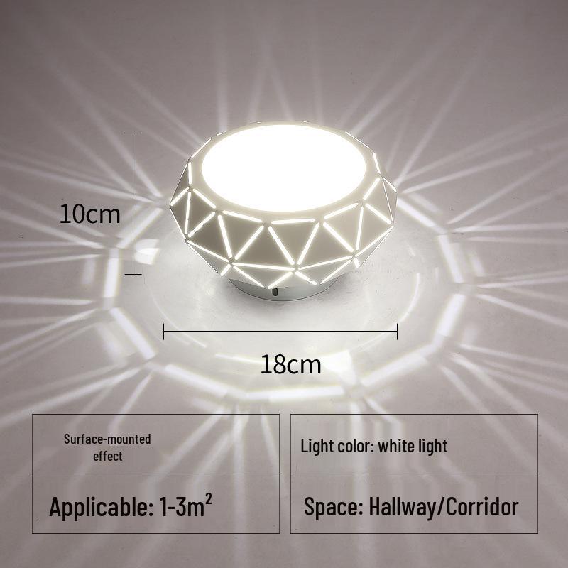 Modern Embedded Corridor Downlight - Creative Spotlight for Foyer & Hallway Ceilings