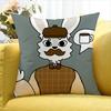 Game Animal Hospital Barney Various Sizes Square Pillow Case For Car Home Bedchamber Decor
