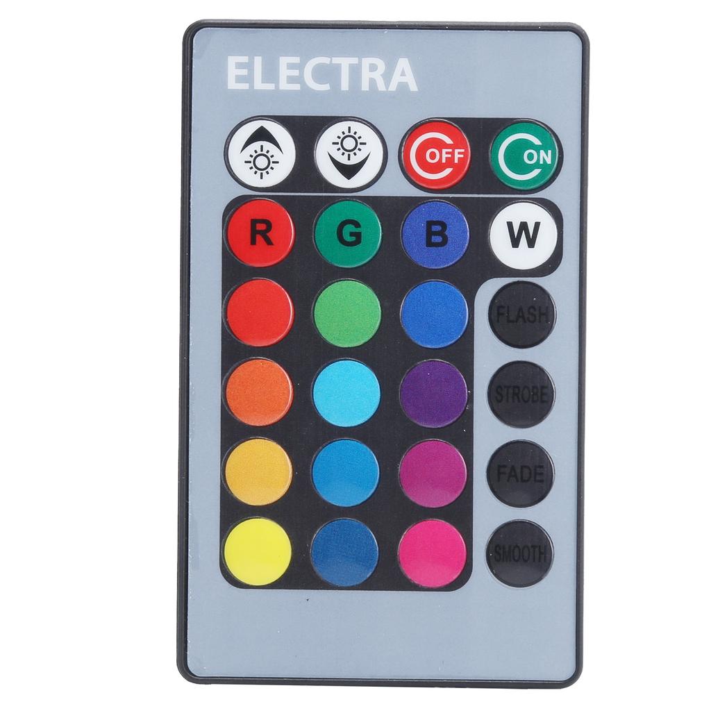 3W RGB LED Wall Light, 24 Key Remote Control Aluminum Alloy Spiral Lamp, with Heat proof LED Beads, for Living Room Bedroom Kitchen Corridor Bar