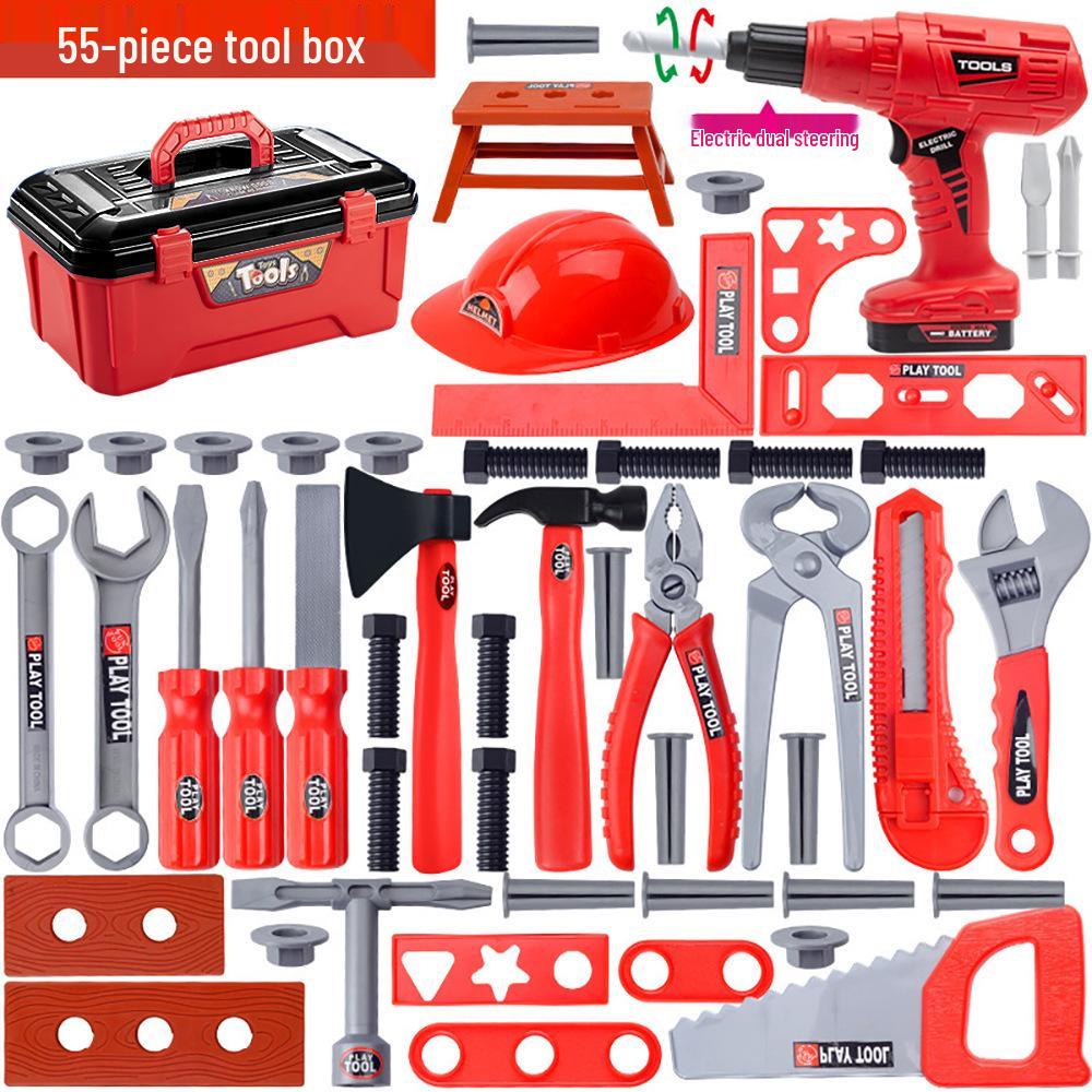 Kids' Electric Tool Set: DIY Repair and Assemble Playhouse Toy