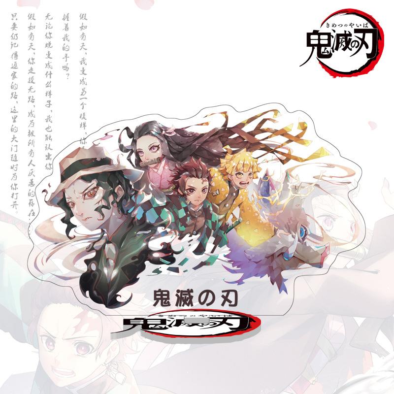 High Quality Anime Demon Slayer Kimetsu no Yaiba 1 40 Large Acrylic Stand Figure Display Statue Kamado Tanjiro Nezuko Merchandise