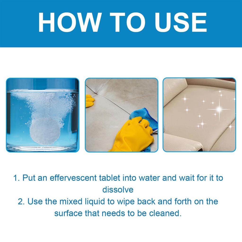 1 Stück Stoffsofa Reinigungstabletten Teppich Matratze Polsterreinigung Fleckenentfernung Stoff Frisch Leichter Duft