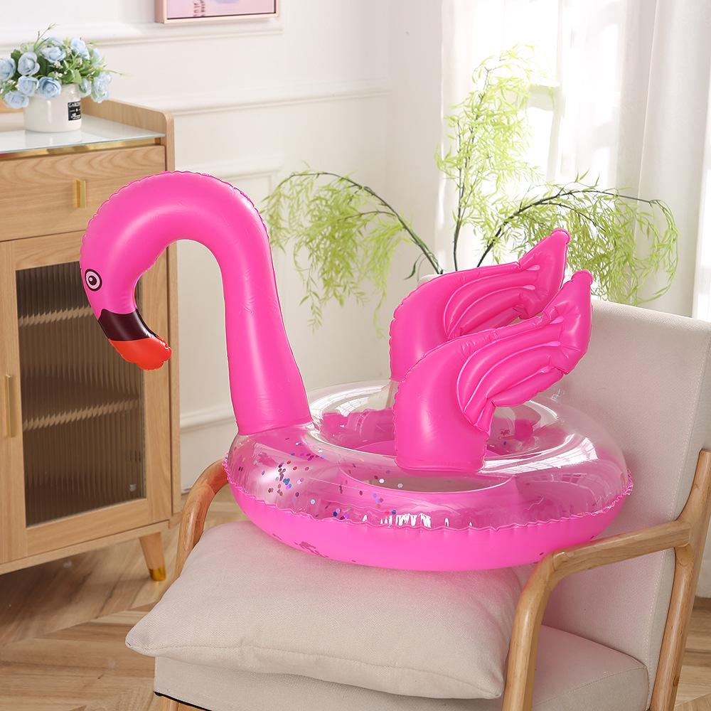 Custom Adult Flamingo PVC Pool Float Swim Ring