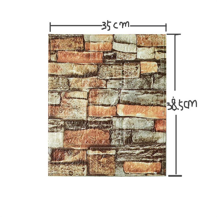 5/10pcs 3D Wall Stickers Self Adhesive Wallpaper Panel Home Decor Living Room Bedroom Decoration Bathroom Kitchen House Sticker