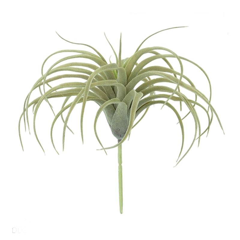 Realistic Faux Tillandsia Succulents Artificial Air Plant For Indoor Home Office Green Plant for Shelf Desk Decoration