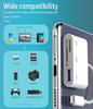 USB-C Adapter, SD Card Reader, TF Card, Micro USB 3.0, OTG Port, Docking Station (3-in-1), Thunderbolt 4 Type-C Dongle Cable, Compatible with