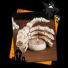 Halloween Decorations Skull Butterfly Pen Holder Craft Skull Candlestick  Home Decor