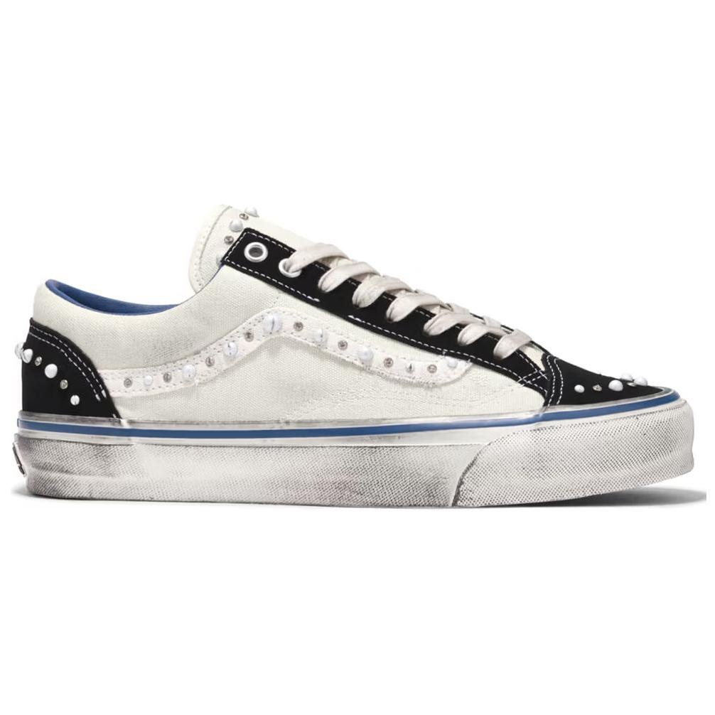 Vans Old Skool 36 Pacote Perolizado - Tênis Unissex Creme Branco Marshmallow VN000S52FS8