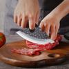 2pcs Kitchen Knives Stainless Steel Boning Knife Meat Cleaver Handmade Forged Chef's Knife for Household Wooden Handle Butcher Knife
