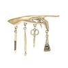 Nail Polishing Tools Set Tassels Badge Punk Jewelry Accessory For Denims Jacket Clothes Corsage Accessories
