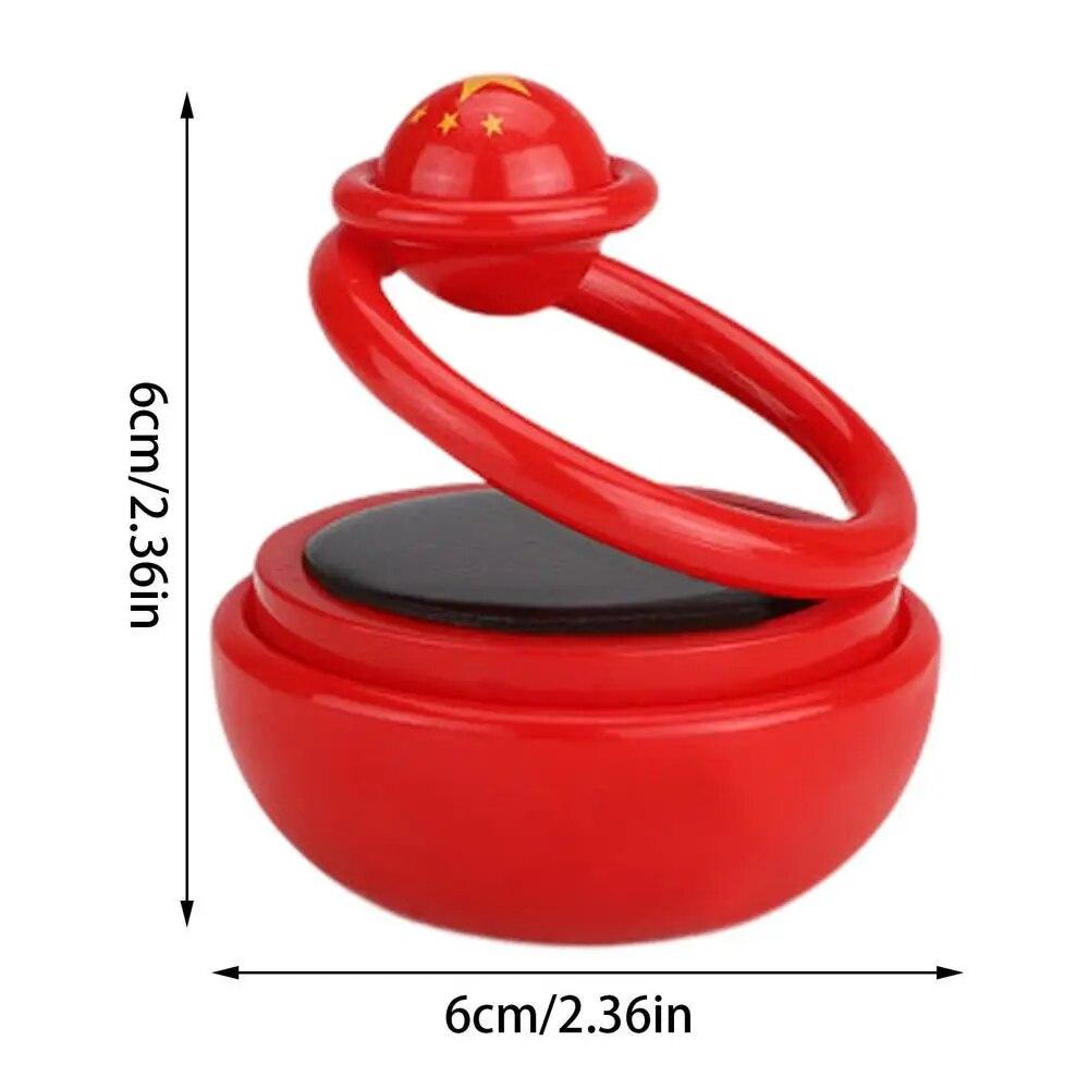 Rotating Solar Power Car Aromatherapy Spin Interstellar Essential Oil Diffusers Autorotation Decoration Accessories Car Perfume