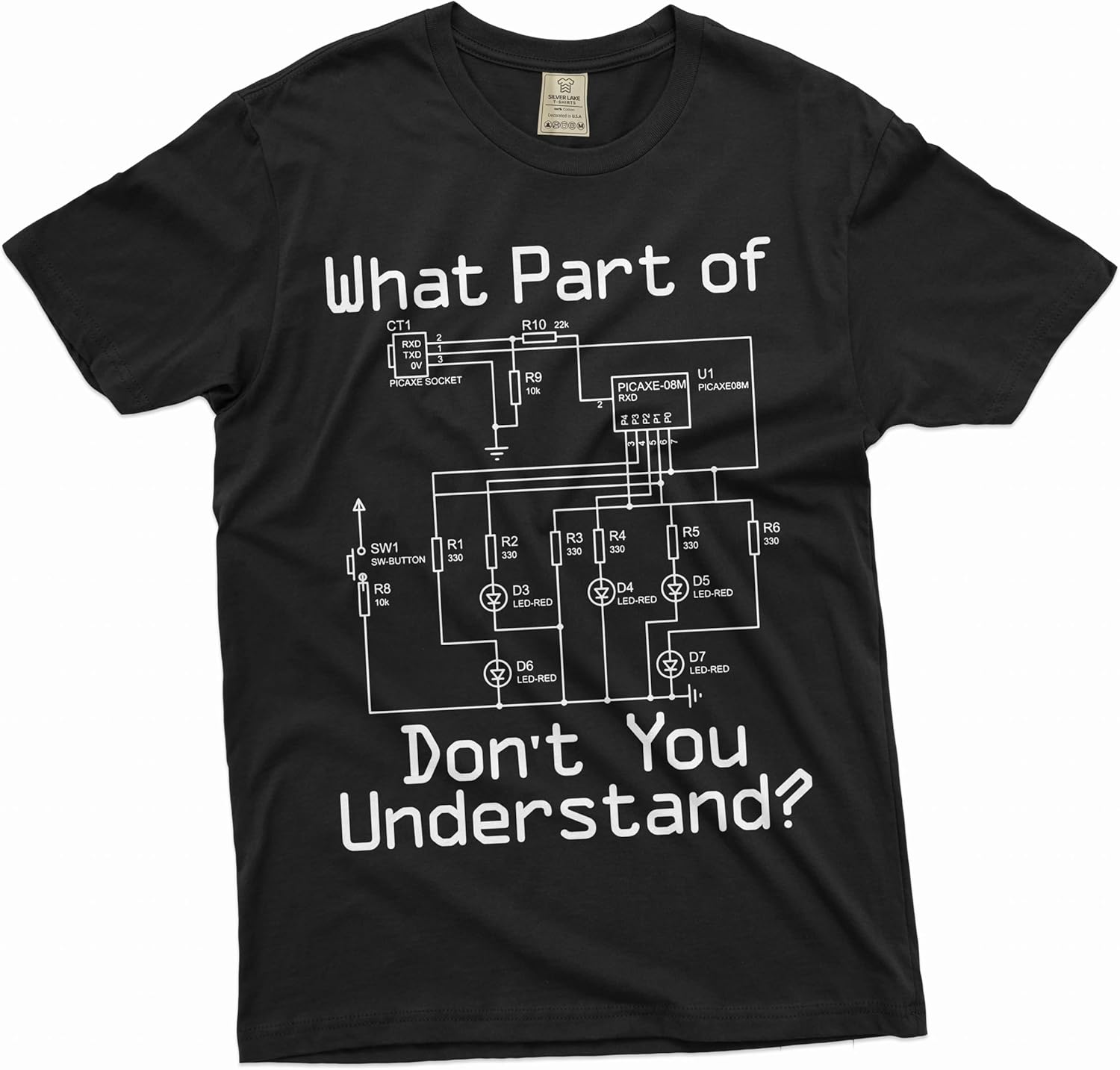 

Men s Funny Electrician T-Shirt Electrical Wiring Diagram Husband dad Gift tee Shirt 5XL різнокольоровий
