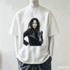 Megan Fox For Fan Gift Tshirt Unisex Unisex Harajuku Oversized Unisex Short Sleeve Streetwear High Quality Couples Soft Breathable
