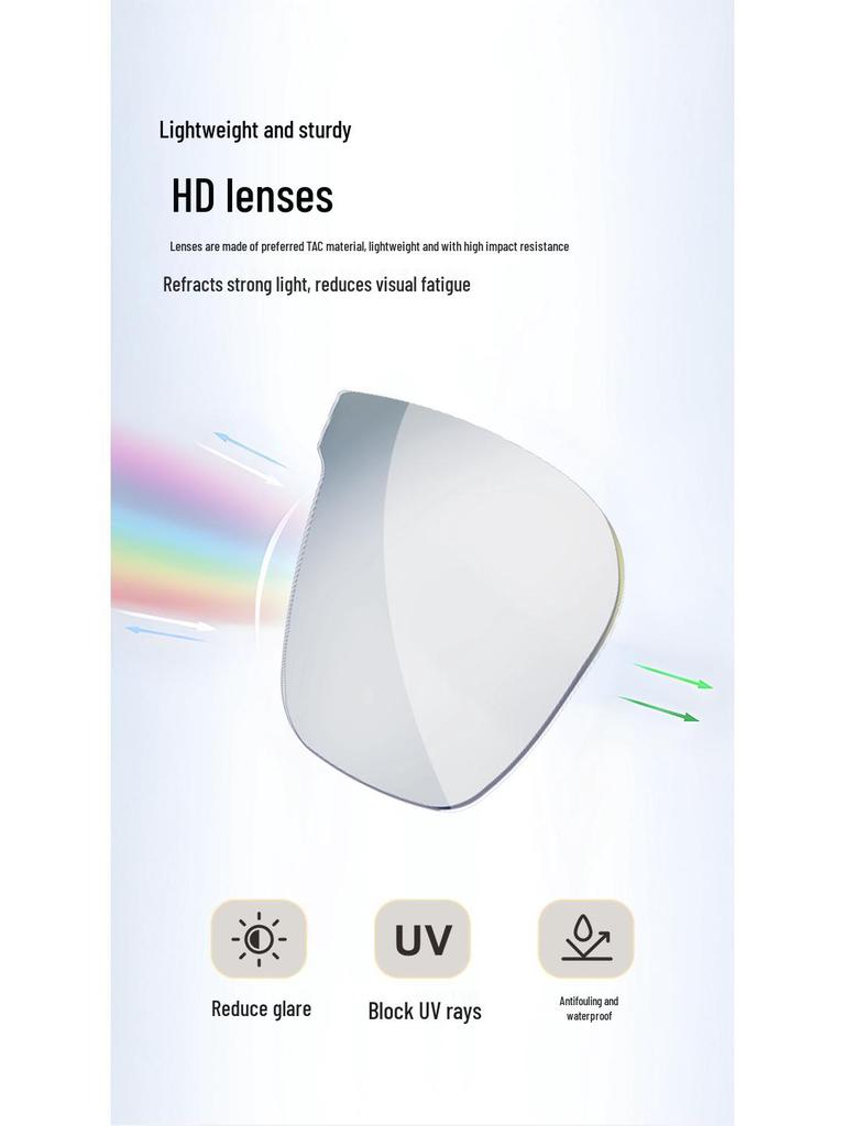 Ochelari Bluetooth Inteligenti AI: Căști wireless cu traducere în timp real în peste 100 de limbi, redare muzică și funcționalitate de apelare.